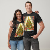 T-shirt Festive Christmas Tree Joy (Unisexe)