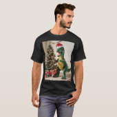 T-shirt Festive Dino (Devant entier)