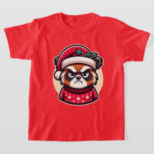 T-shirt Festive Frown - Critère de Noël