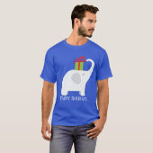 T-shirt Festive Noël éléphant blanc ajouter le texte T-shi (Devant entier)