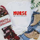 T-shirt Festive Nurse Holiday