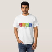 T-shirt Festivité - blanc (Devant entier)
