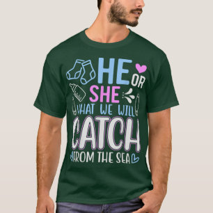 T-shirt Fétal Baby Se Événement Il Ou Elle Genre Reveilles