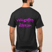 T-shirt fêtard silencieux (Dos)