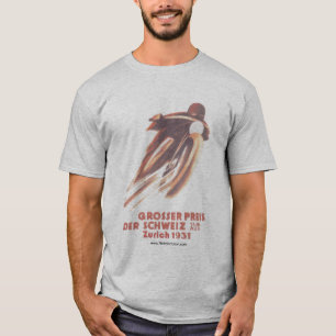 T-shirt Fêtard vintage de moto