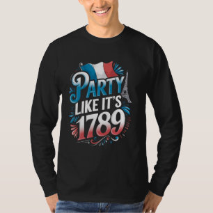 T-shirt Fête C'est 1789 France Drapeau Paris 14 juillet Ba