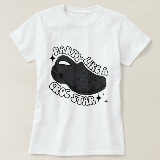 T-shirt Fête Comme Une Étoile Croc (Design devant)
