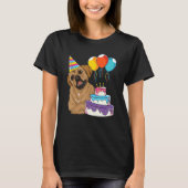 T-shirt Fête d'anniversaire Animal Chien Propriétaire Chie (Devant)
