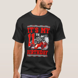 T-shirt Fête d'anniversaire de garçons de 11 ans C'est mon