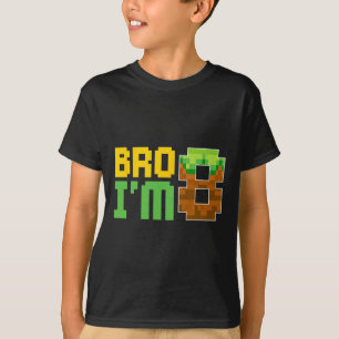 T-shirt Fête d'anniversaire de garçons enfants Frère j'ai