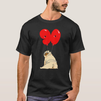 T-shirt Fête d'anniversaire des 90 ans de Fat Pug