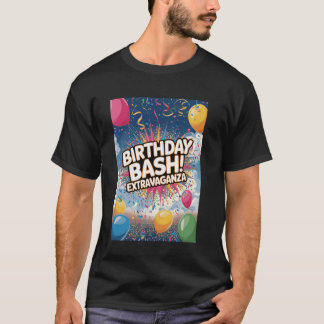 T-shirt Fête d'anniversaire Extravaganza Celebration Party