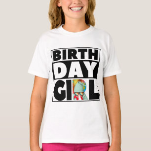 T-SHIRT FÊTE D'ANNIVERSAIRE PERSONNALISABLE POUR FILLE