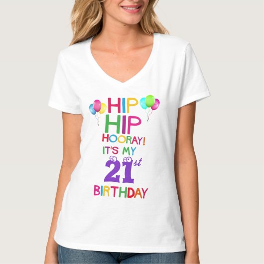 T-shirt Fête d'anniversaire personnalisée (Devant)
