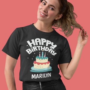 T-shirt Fête d'anniversaire personnalisée pour un enfant d
