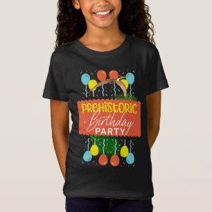 T-Shirt Fête d'anniversaire préhistorique Ptérodactyle