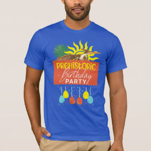 T-shirt Fête d'anniversaire préhistorique Ptérodactyle