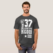 T-shirt Fête de 37 ans (Devant entier)