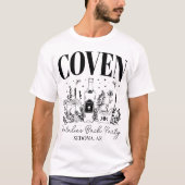 T-shirt Fête de Bachelorette Coven de mariée sur mesure (Devant)