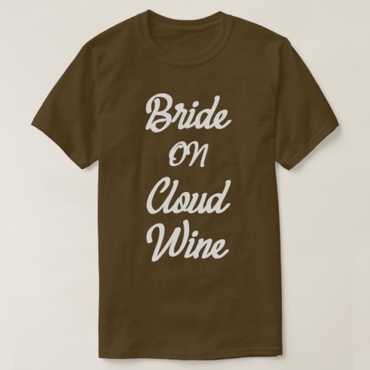 T-shirt Fête de Bachelorette Vin 3 (Design devant)
