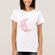 Fête de Bébé Outre La Lune Invitation Fille Astron