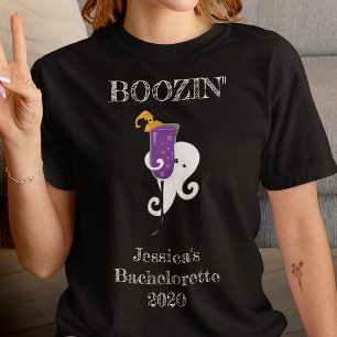 T-shirt Fête de célibataire avec alcool Cocktail fantôme H