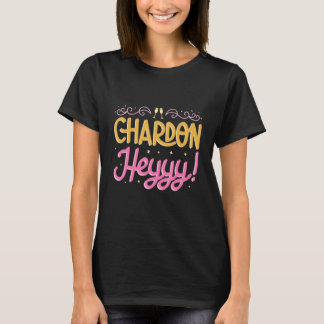 T-shirt Fête de demoiselle d'honneur de Chardon Heyyy Bach