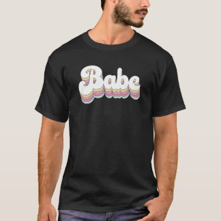 T-shirt Fête de Fille Retro Mariée Demoiselle d'Honneur En