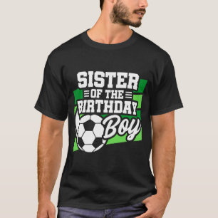 T-shirt Fête de football de soccer pour enfants Sœur du ga