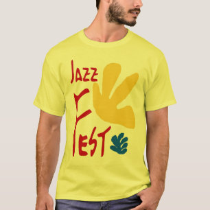 T-shirt Fête de Jazz Feuilles 1