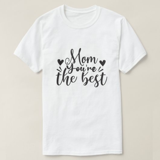 T-shirt Fête de la mère (Design devant)