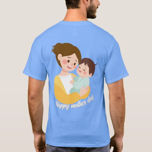 T-shirt Fête de la mère (Dos)