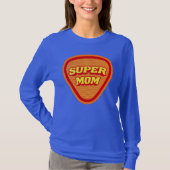 T-shirt Fête de la mère de Super Maman (Devant)