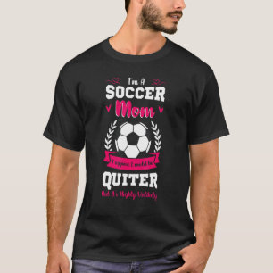T-shirt Fête de la mère du cool Soccer