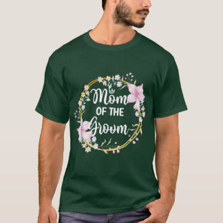 T-shirt Fête de la mère du marié Jour de mariage Maman du