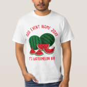 T-shirt Fête de la pastèque (Devant)