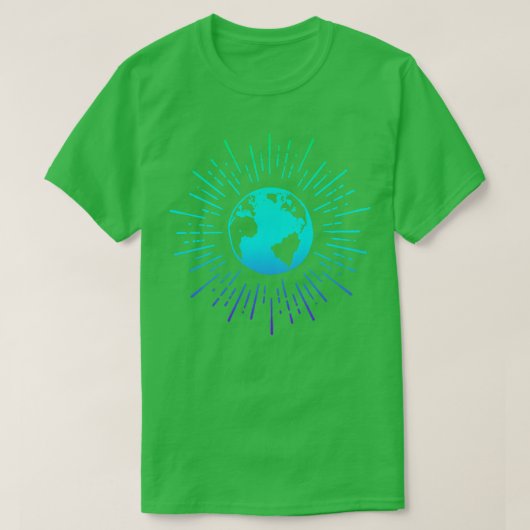 T-shirt Fête de la planète Terre (Design devant)