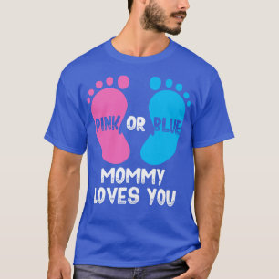 T-shirt Fête de la révélation du genre maman
