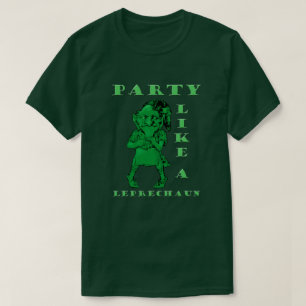 T-shirt Fête de la Saint-Patrick Comme un Leprechaun Mens
