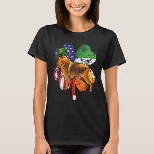 T-shirt Fête de la Saint-Patrick Drapeau irlandais américa