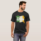T-shirt Fête de la Saint-Patrick Fun Bière Boisson Party D (Devant entier)