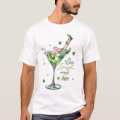 T-shirt Fête de la Saint Patrick - Même les Irlandais ont  (Devant)