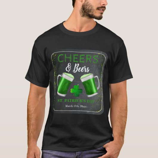 T-shirt Fête de la Saint-Patricks (Devant)