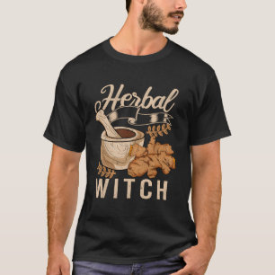 T-shirt Fête de la sorcière à herbes Turmeric Herbalist Ap