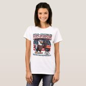 T-shirt Fête de l'aigle martelé (Devant entier)