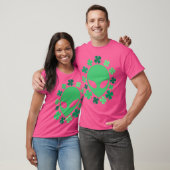 T-shirt Fête De L'Alien Saint Patrick (Unisexe)