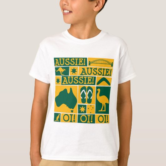 T-shirt Fête de l'Australie (Devant)