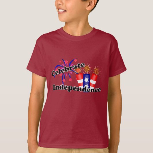 T-shirt Fête de l'Indépendance (Devant)