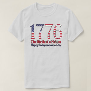 T-shirt Fête de l'Indépendance 1776