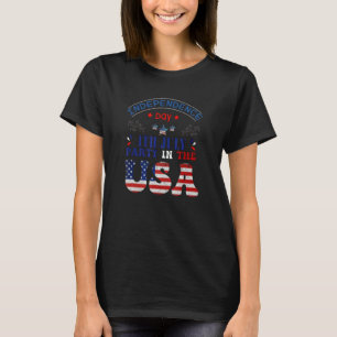 T-shirt Fête De L'Indépendance Aux Etats-Unis 4 juillet Am